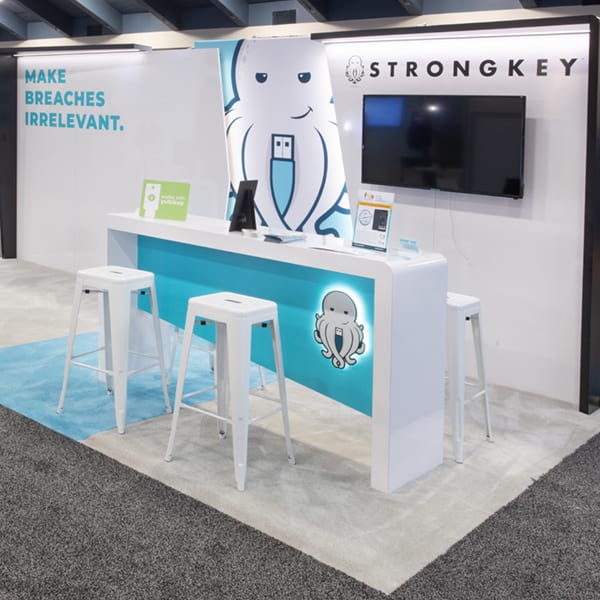 Strongkey Inline Exhibit Booth