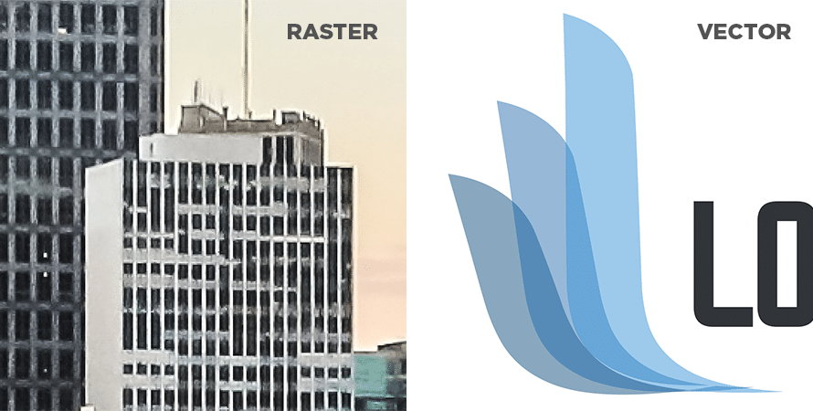 Raster vs image file