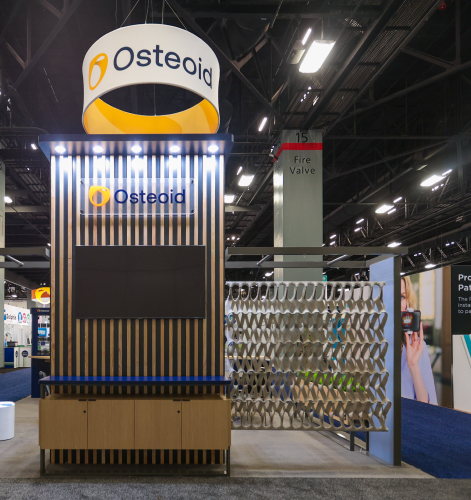 Osteiod Custom Trade Show Booth