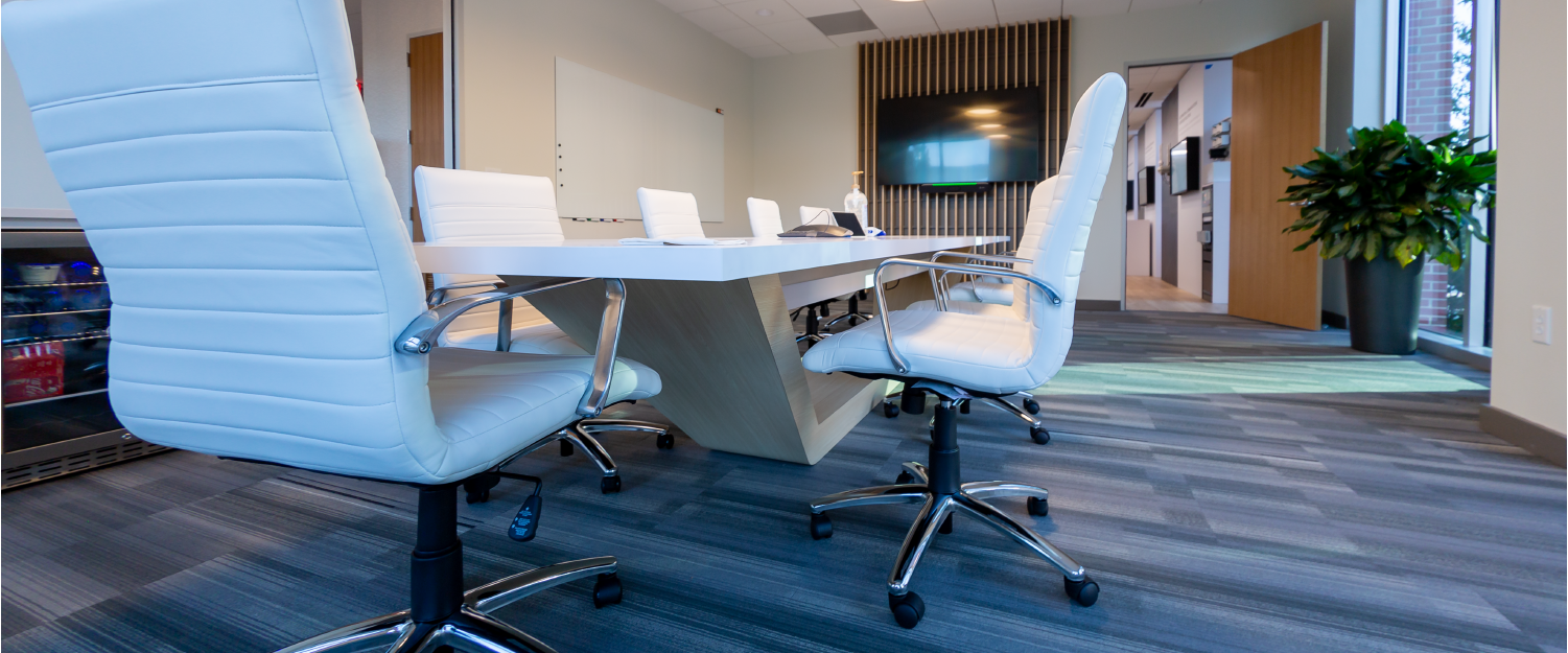 Customer Experience Branded Interior Conference Room